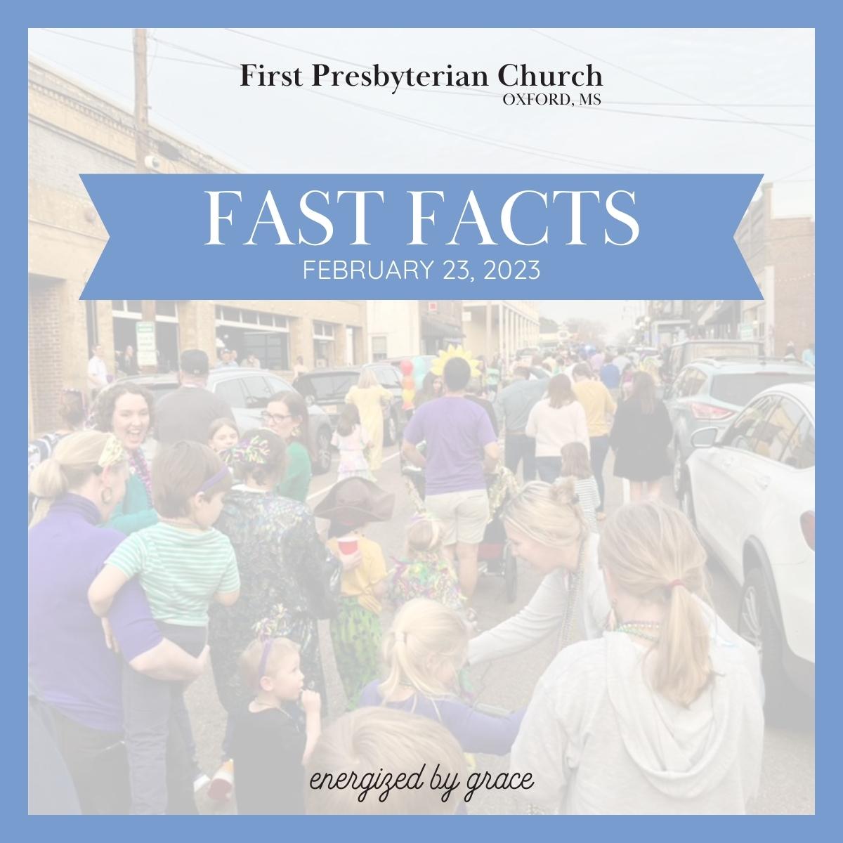 Fast Facts – Feb. 23, 2023
