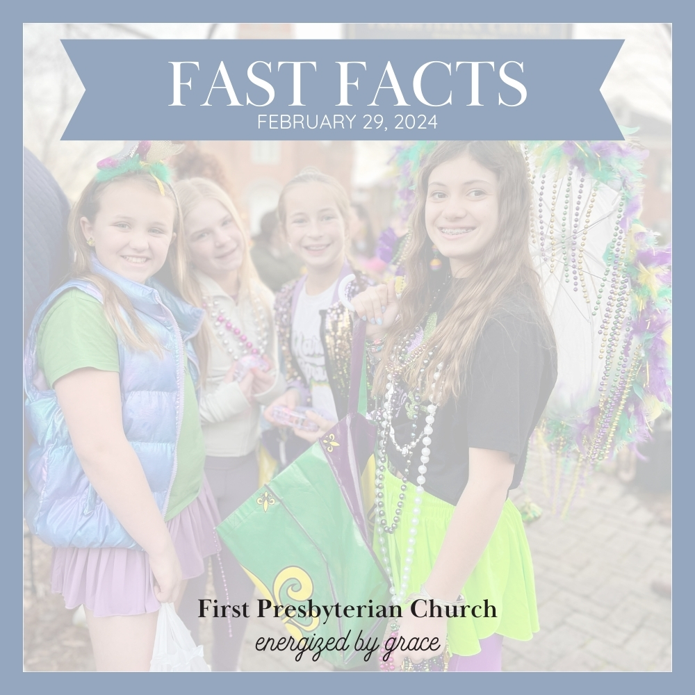 Fast Facts – FPC’s weekly update