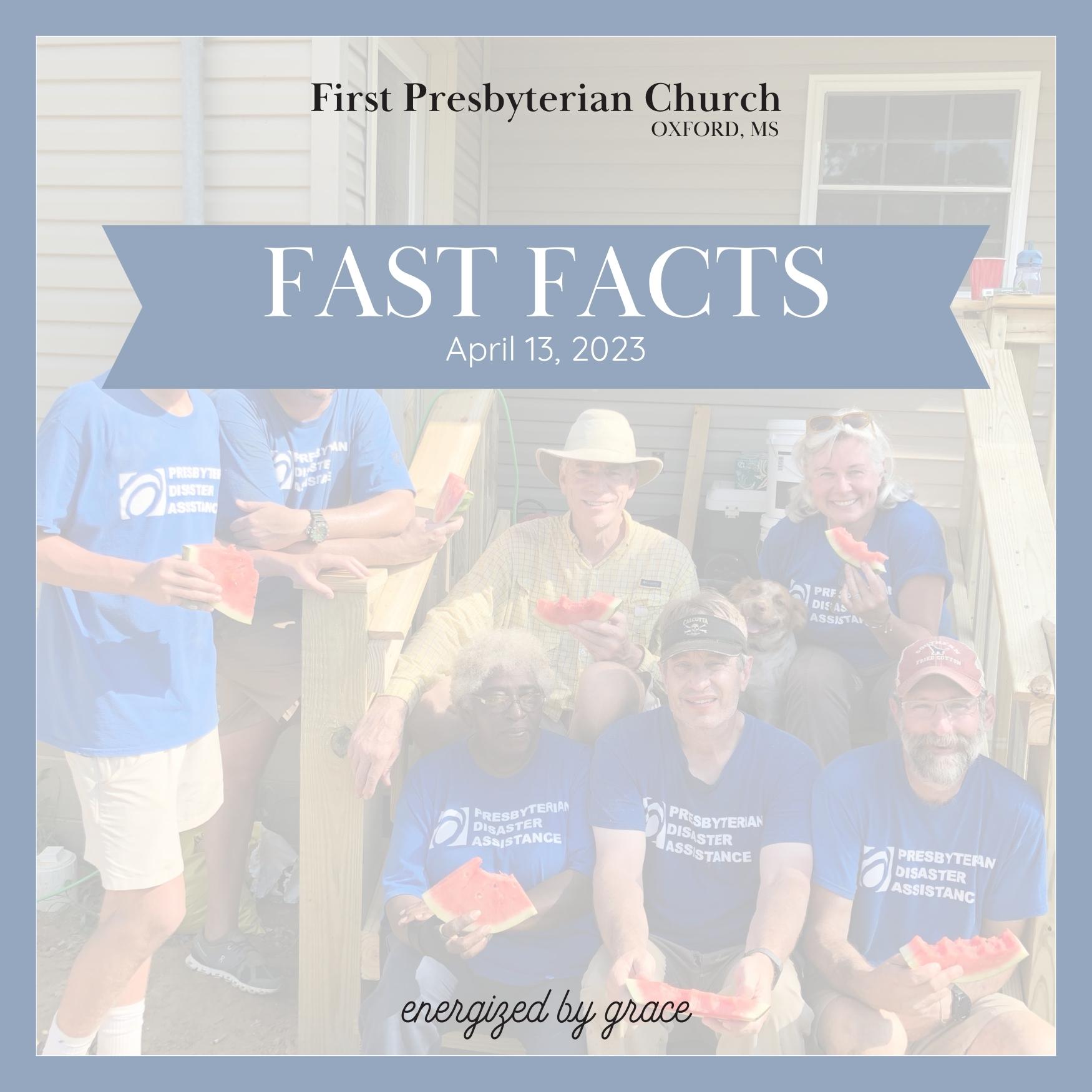 Fast Facts 4.13.23